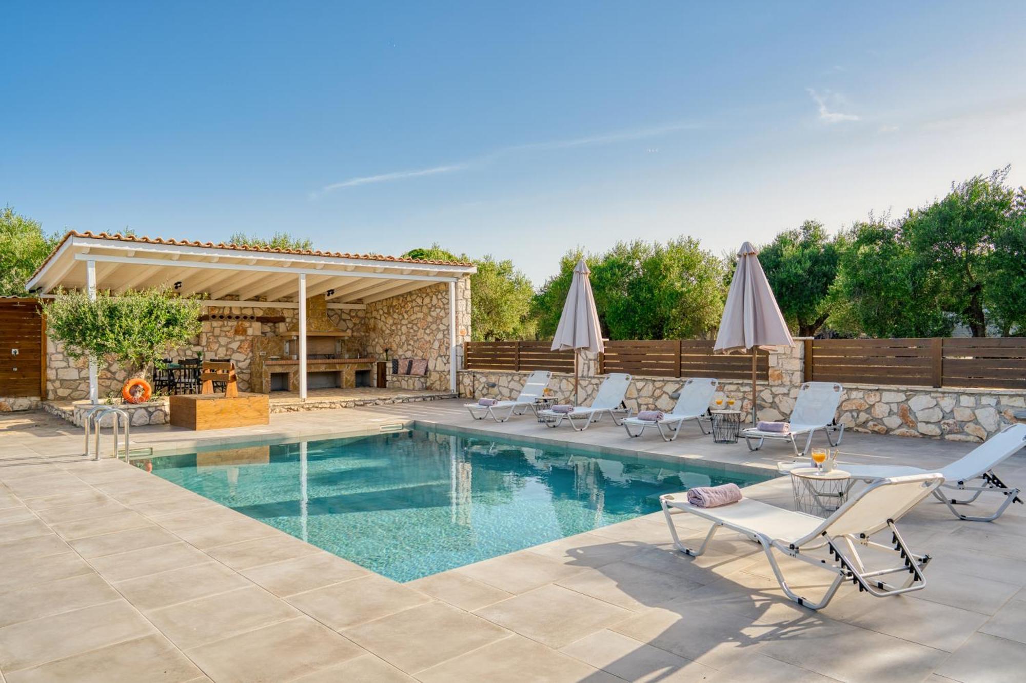 Astarte Villas - Astra Private Villas With Pool Vasilikí Zewnętrze zdjęcie