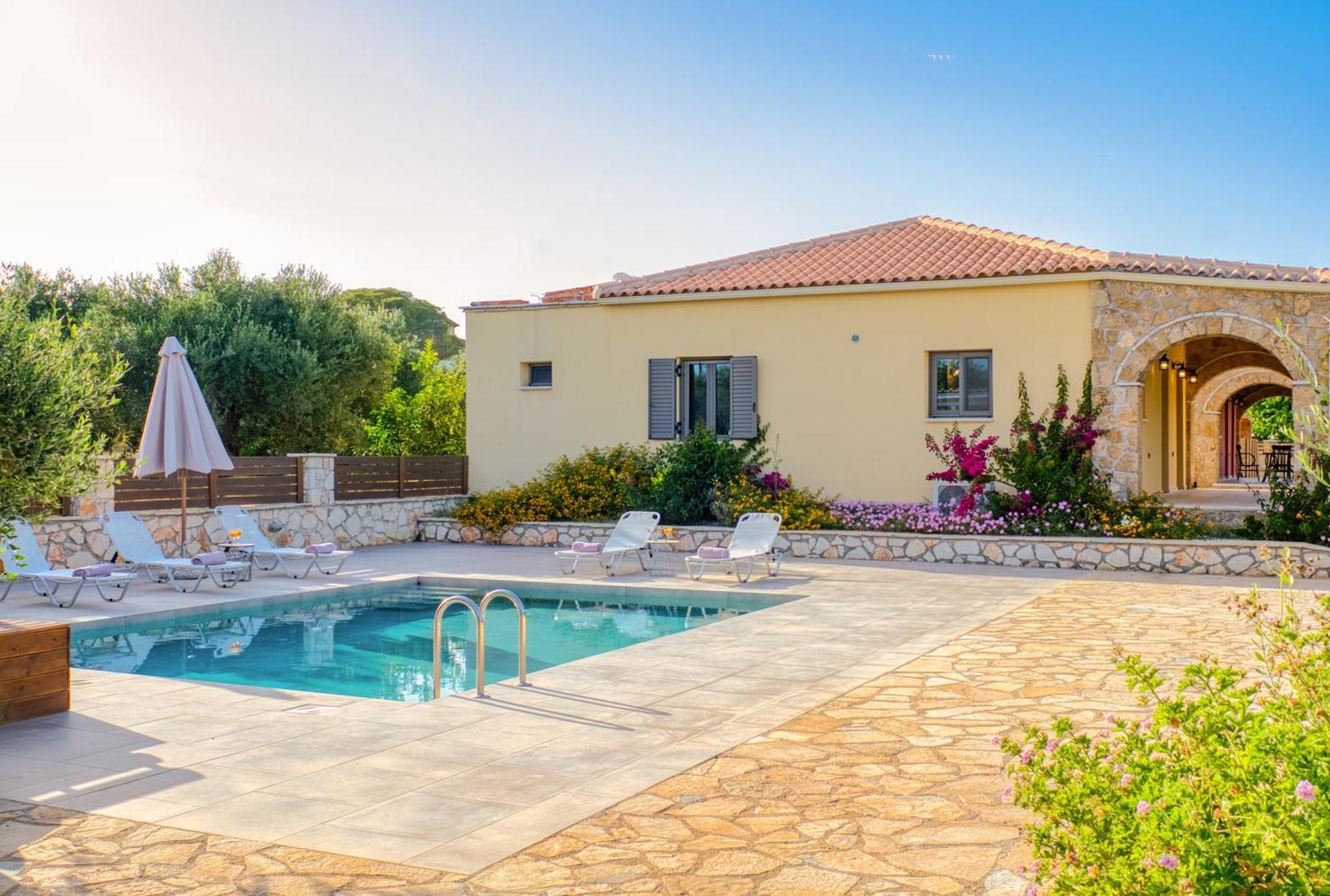 Astarte Villas - Astra Private Villas With Pool Vasilikí Zewnętrze zdjęcie