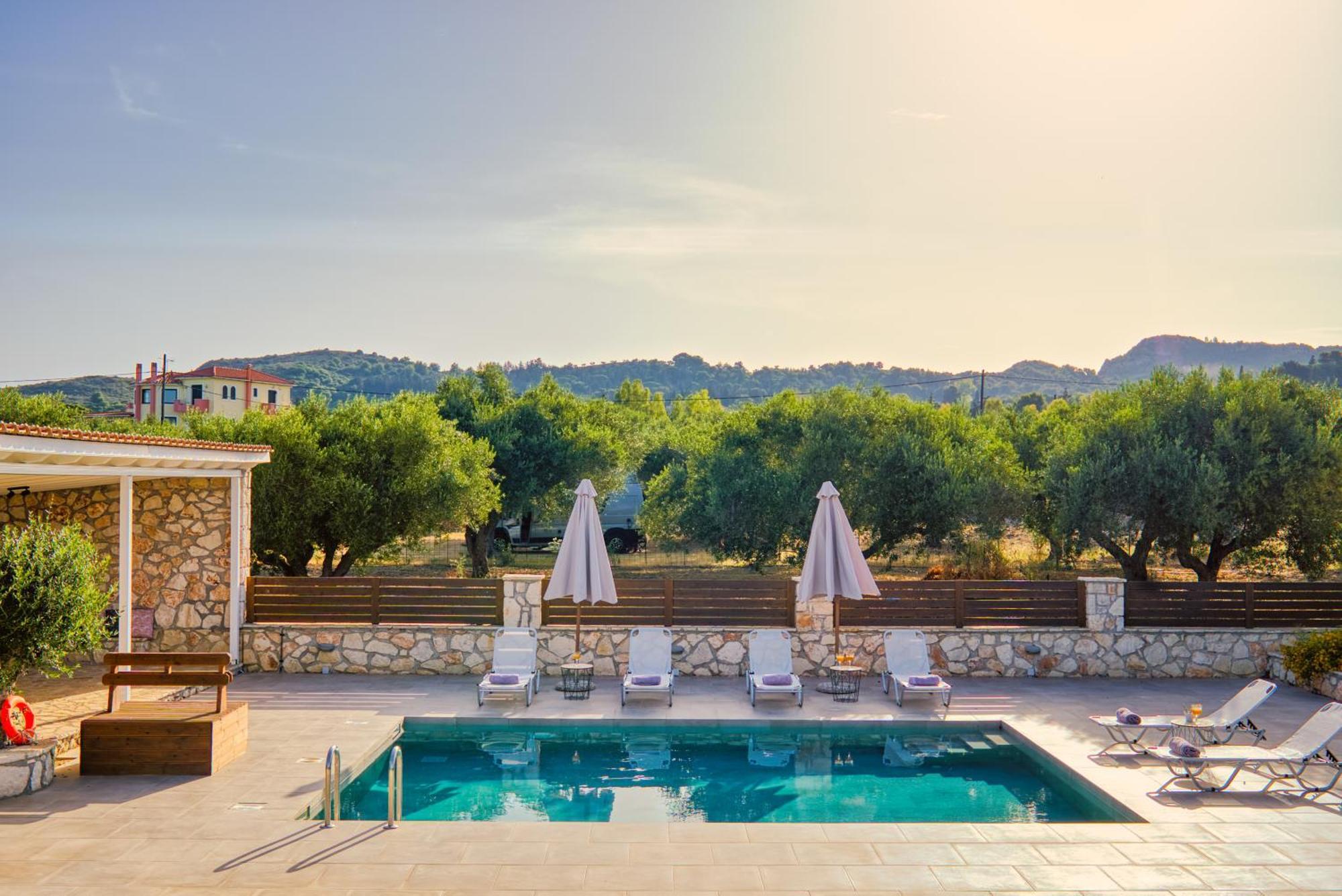 Astarte Villas - Astra Private Villas With Pool Vasilikí Zewnętrze zdjęcie